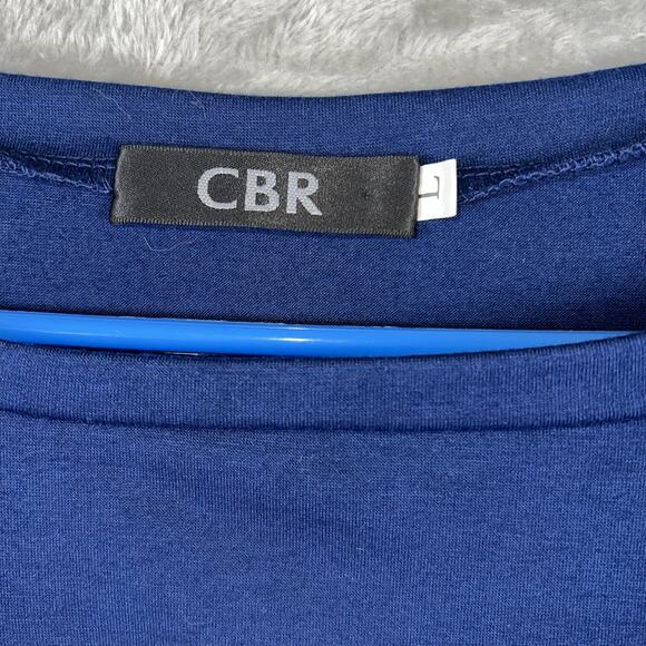 CBR Women's Pullover Size XL Blue Long Sleeve Pullover Anchor V-Neck - Picture 4 of 11